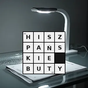 Rozwiązanie krzyżówki: narzędzie tortur w formie imadła zamkniętego w drewnianym lub metalowym pudełku - hiszpańskie buty | hasła, synonimy i podpowiedzi Hasło krzyżówkowe narzędzie tortur w formie imadła zamkniętego w drewnianym lub metalowym pudełku - hiszpańskie buty – rozwiązanie, synonimy, podpowiedzi i definicje krzyżówkowe